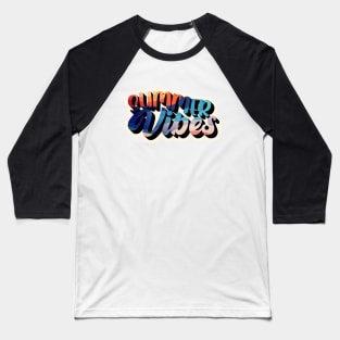 Retro Summer vibes Baseball T-Shirt